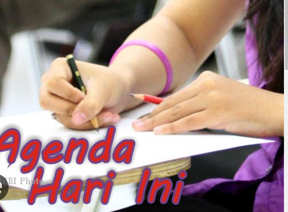Ada Apa di Agenda Hari Ini Ada Apa di Agenda Hari Ini