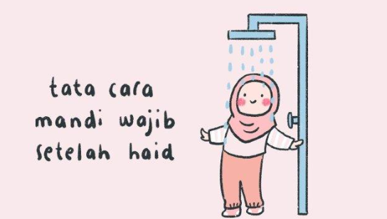 Tata Cara Mandi Wajib Haid