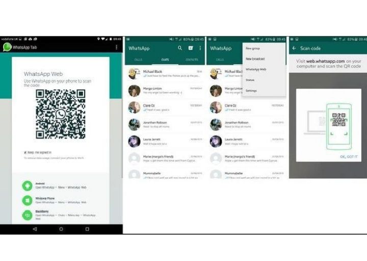 cara menggunakan wa web di hp android dan iphone