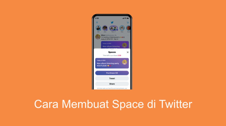 Cara Membuat Space Di Twitter