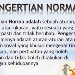 Apa yang Dimaksud dengan Norma Apa yang Dimaksud dengan Norma