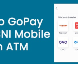 Top Up E Wallet Lewat BNI Mobile Banking