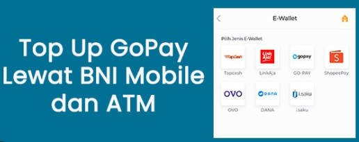 Cara Top Up E Wallet Lewat BNI Mobile Banking Cara Top Up E Wallet Lewat BNI Mobile Banking