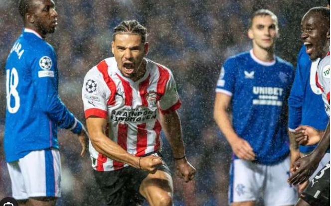 Prediksi PSV Eindhoven vs Rangers 31 Agustus 2023