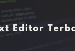 TEXT EDITOR TERBAIK UNTUK MELAKUKAN CODING
