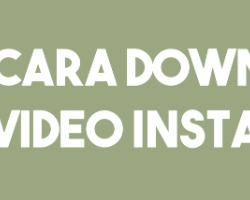 Download Video Instagram tanpa Aplikasi Download Video Instagram tanpa Aplikasi