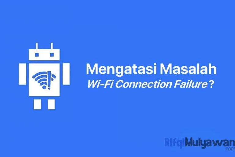 Alternatif untuk Memecahkan Masalah dengan WiFi