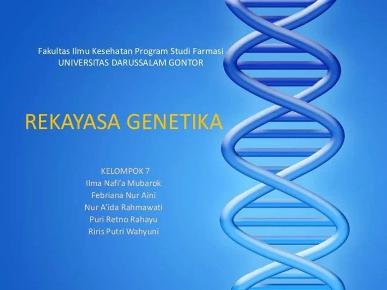 Etika Rekayasa Genetika: Merenungkan Implikasi Moral dari Manipulasi Genetika