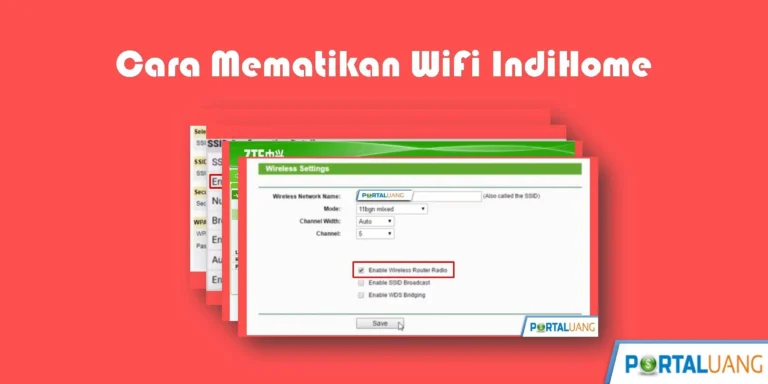 Langkah-langkah Mematikan Wifi dari PC Menggunakan Huawei