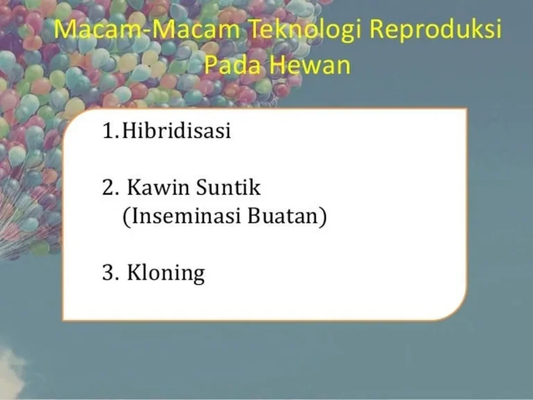 Pengaruh Sosial dan Ekonomi Teknologi Reproduksi pada Hewan