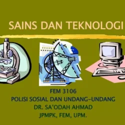 Peran Sains dalam Kemajuan